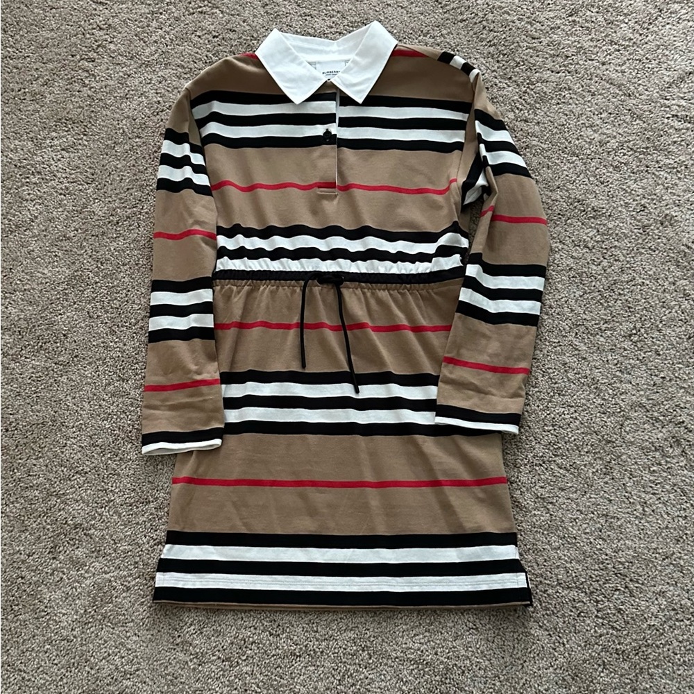 Burberry Girls Long Sleeve Dress